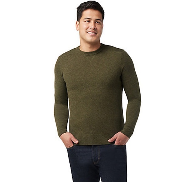 Smartwool Other - Smartwool Mens Large Merino wool blend green crew neck layering sweater size